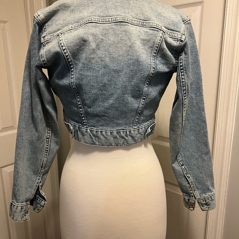 HM Girls Denim Jacket 11/12 - Picture 2 of 7